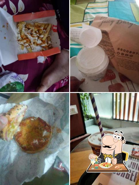 Food at The Burger Club