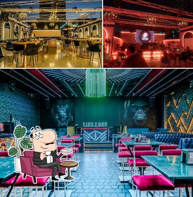 Check out how Tipsy Bro - Rooftop Lounge Bar & Luxury Dining looks inside