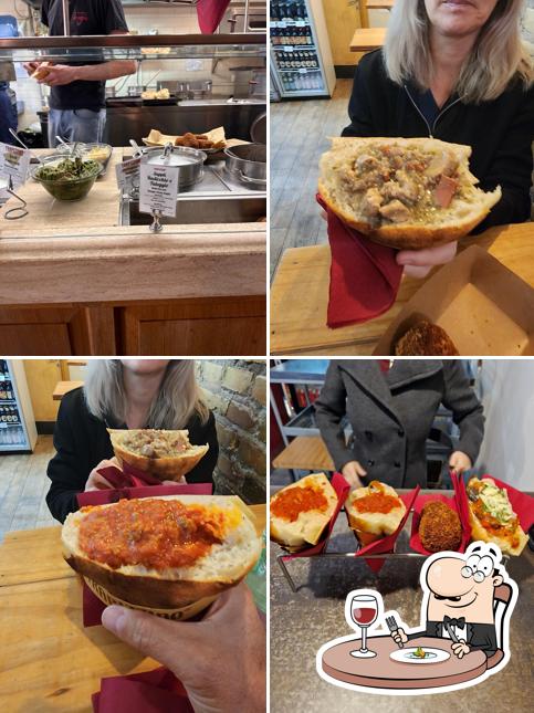 Cibo al Trapizzino Testaccio