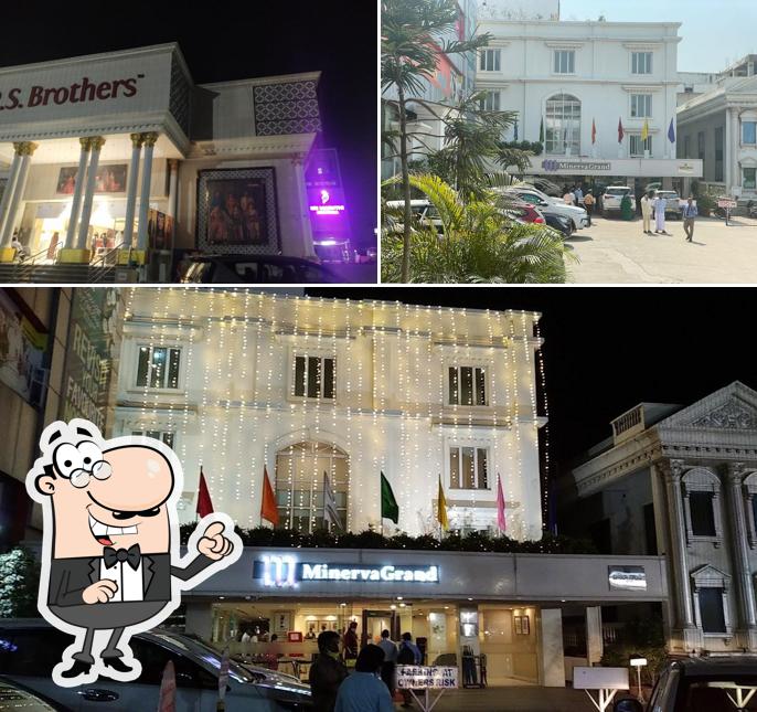 The outside area is an important feature of Minerva Grand Tirupati