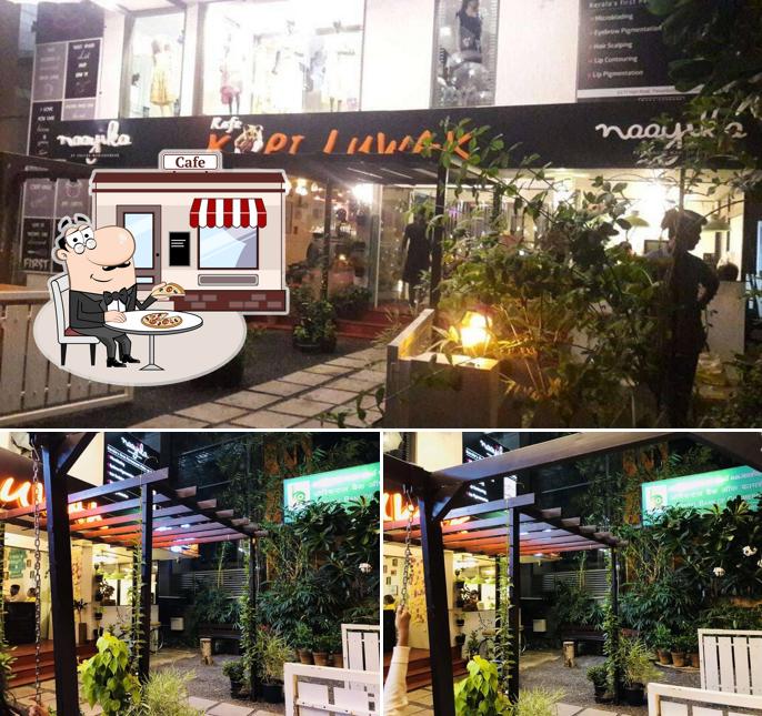 Check out how Kopi Luwak looks outside
