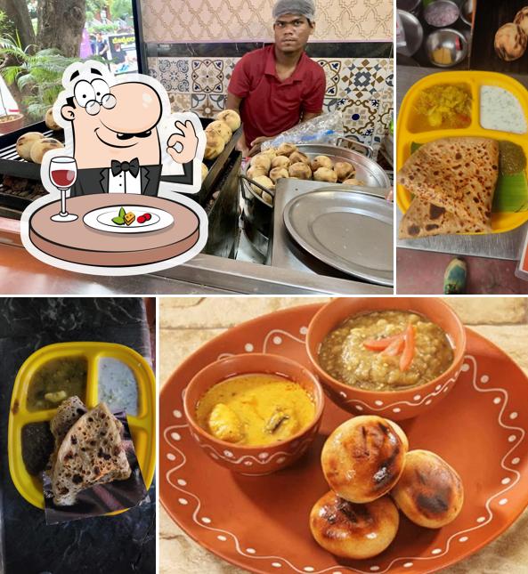 Food at Mansi Paratha & Litti Chokha