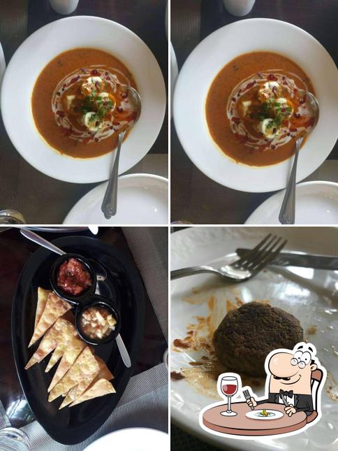 Food at Melange