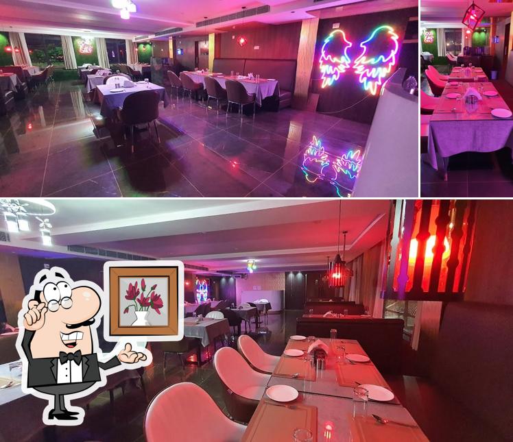 The interior of Nandi's Kitchen