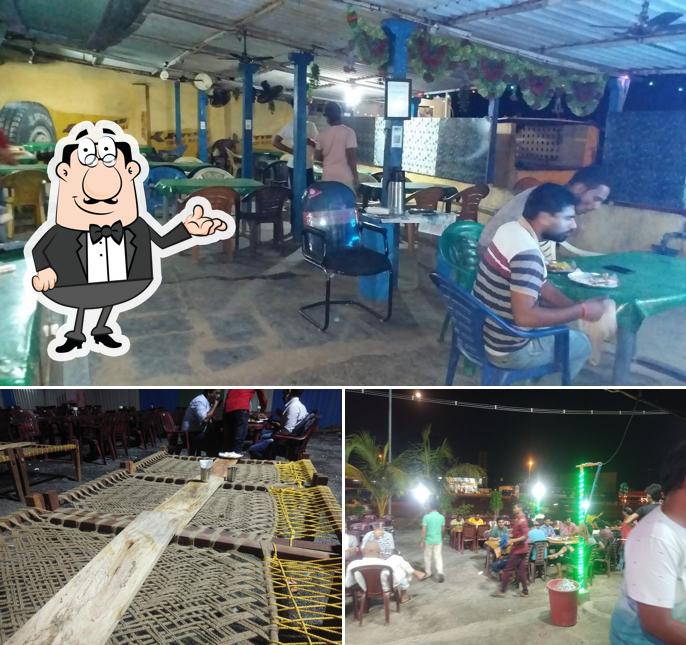 Check out how New Mishra Bhai Dhaba looks inside