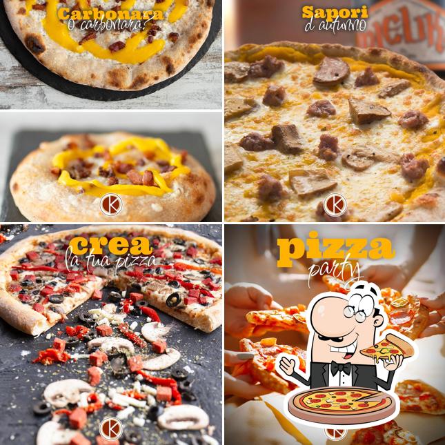 Ordina tra le svariate varianti di pizza