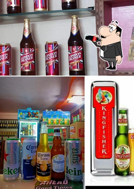 Pick a drink from the menu