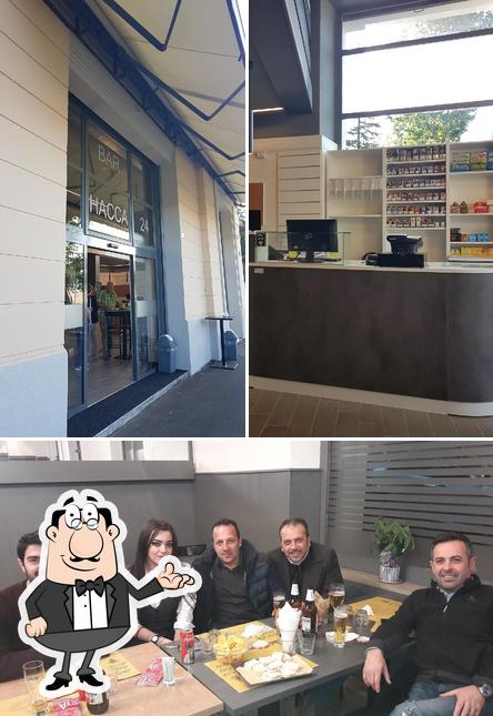 Gli interni di H24 - Pizzeria ristorante bar