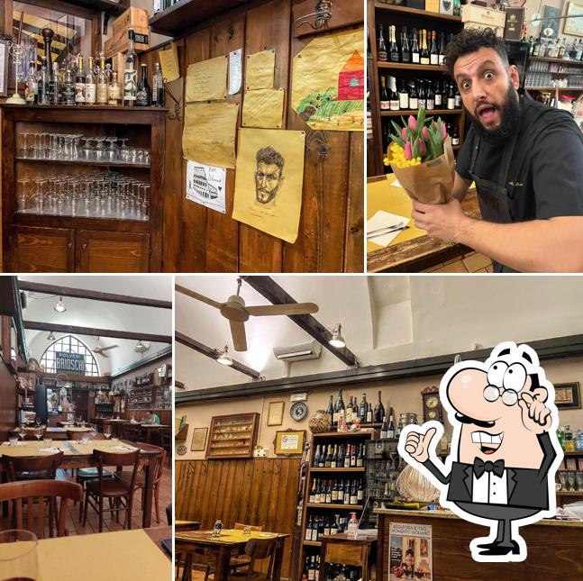 Siediti a un tavolo di Osteria di Medicina