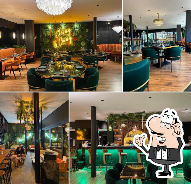 Gli interni di Yuki Lounge Bar & Restaurant