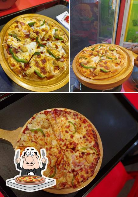 Order pizza at Crispy Bite