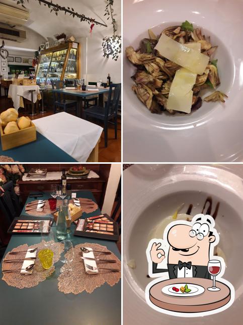 Cibo al Ristorante Dolce E Salato