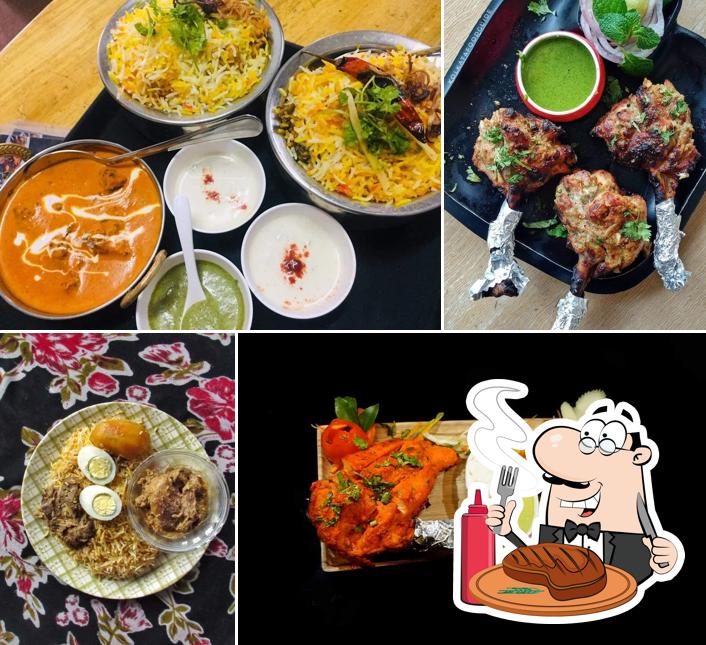 Get meat meals at Gangotri A/C Family Restaurant