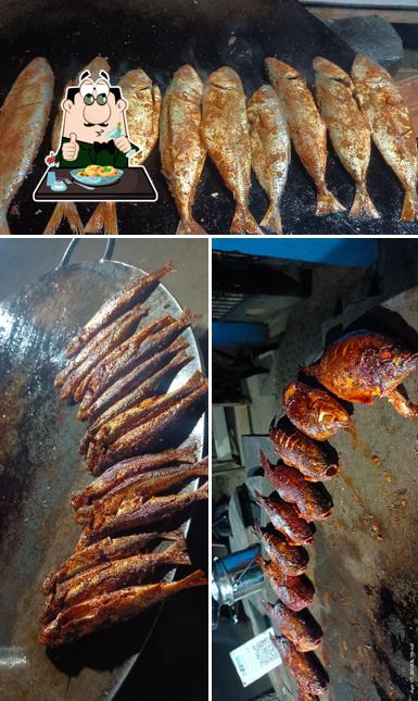 Food at MSD FISH STALL