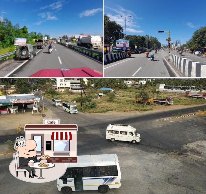 The exterior of Maharaja Puram Bypass Junction