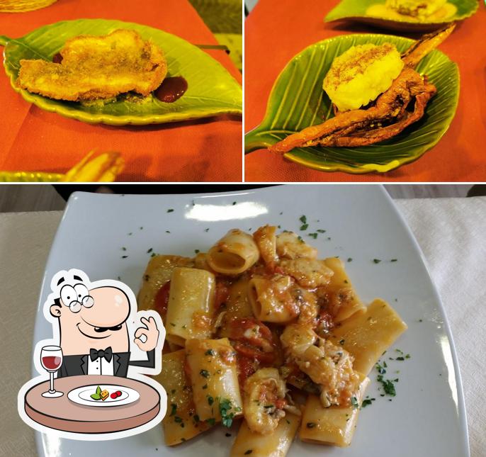 Pappardelle al Molo87 restaurant