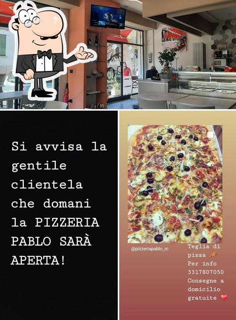 Gli interni di Pablo Gastronomia Pizzeria