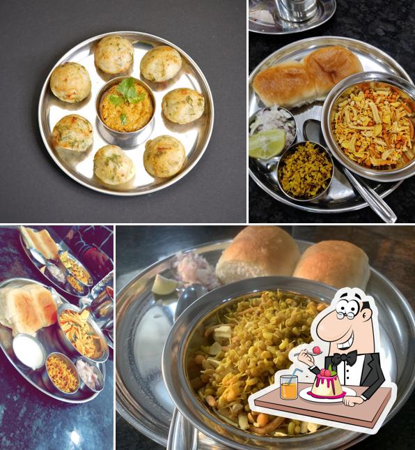 Pushparaj Misal offers a number of desserts