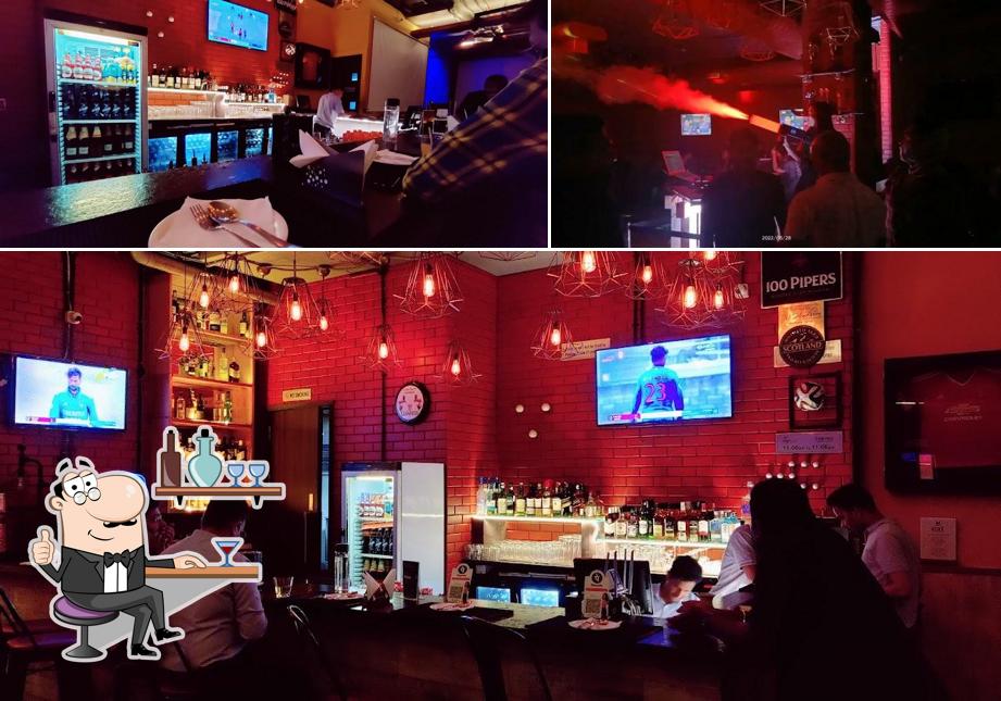 The interior of Tap The Sports Bar