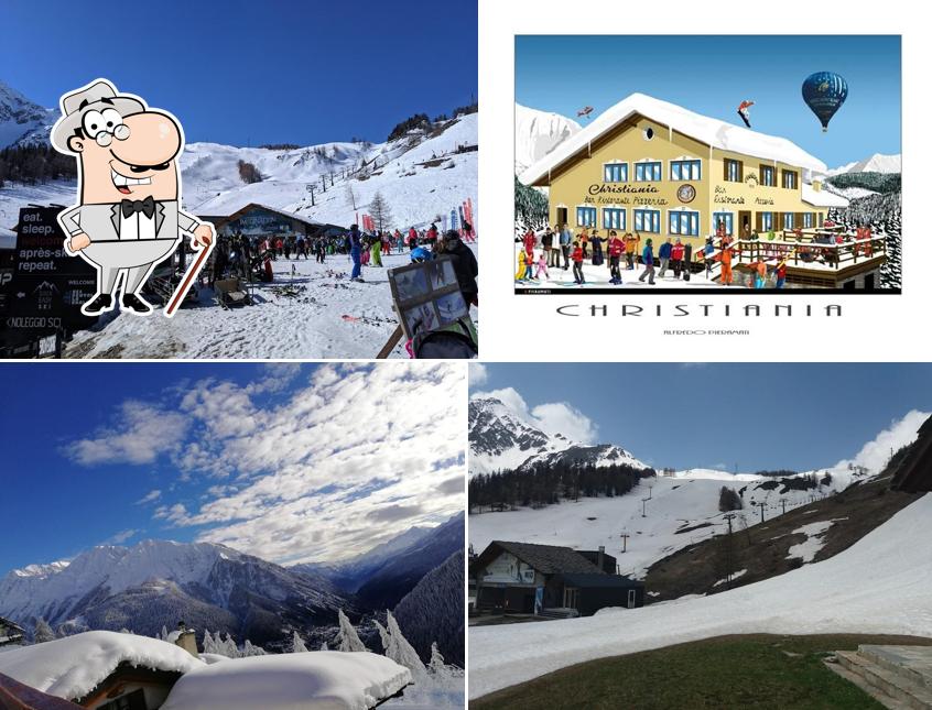 Guarda gli esterni di Christiania Restaurant Courmayeur