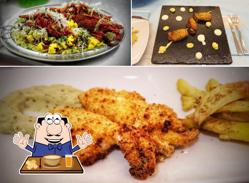 Platti al Trattoria Pescheria Azzurra