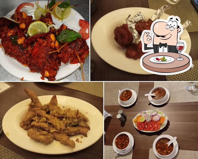 Food at The Nisarga Grand