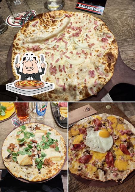Choisissez différents genres de pizzas