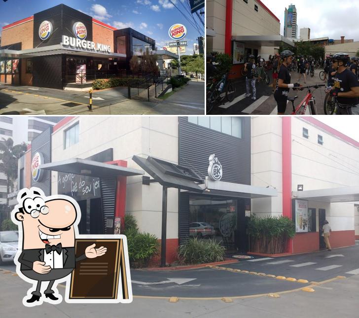 O exterior do Burger King Drive Thru