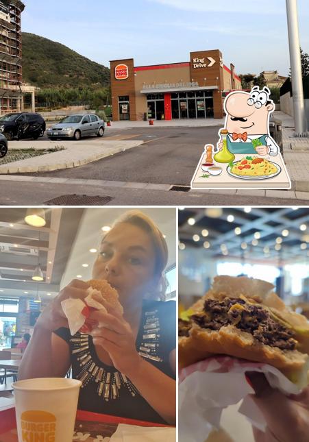 Tra le varie cose da Burger King Arbostella si possono trovare la cibo e esterno