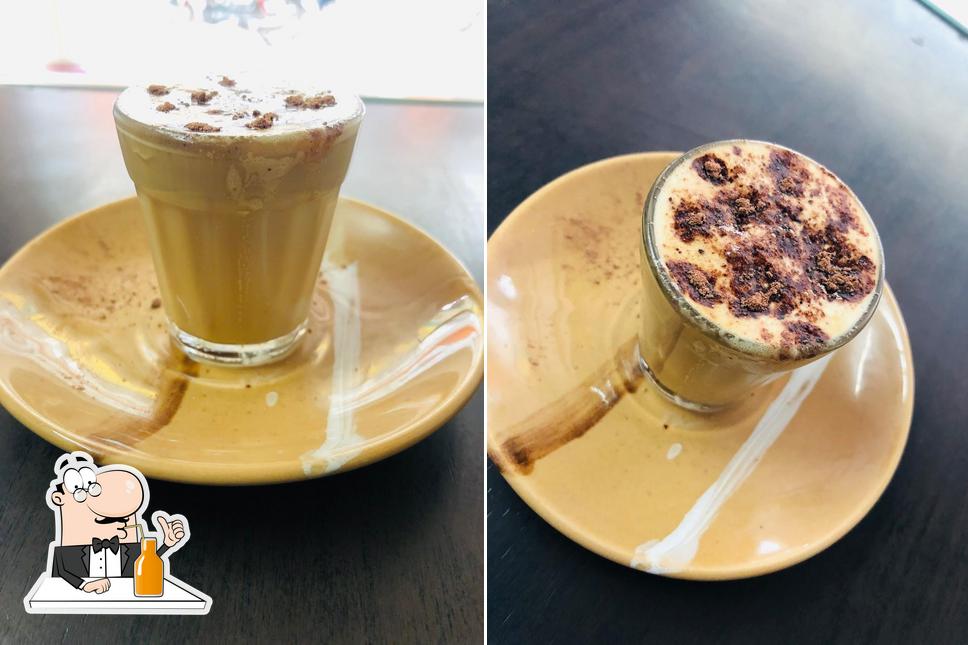Enjoy a drink at Khakhi Tea & Coffee