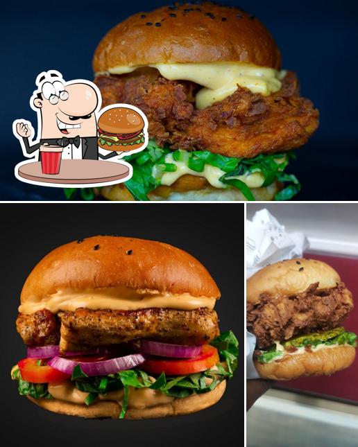 Get a burger at GOOD FLIPPIN' BURGERS