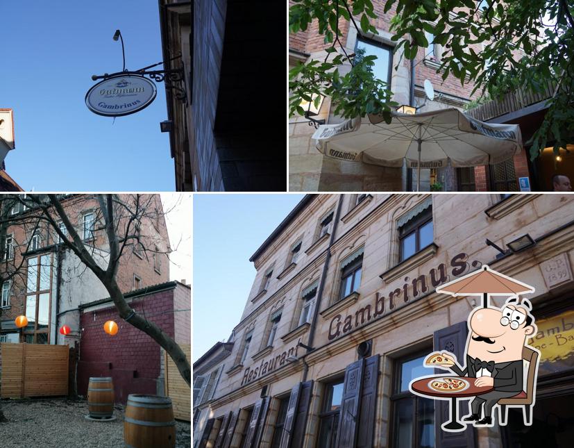Jetez un coup d’œil à quoi ressemble Gambrinus à l'extérieur