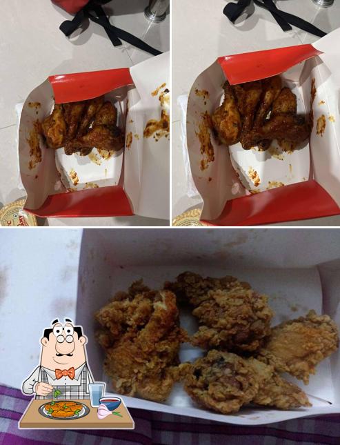Chicken wings at KFC