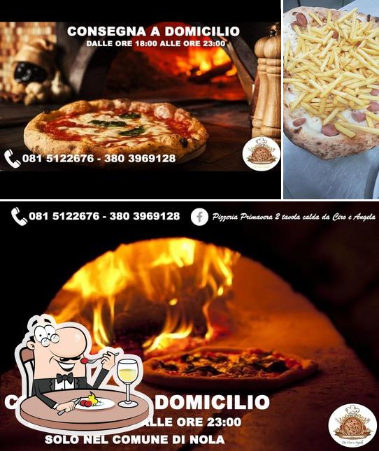 La foto di cibo e interni da Pizzeria e Stuzzicheria Primavera 2 di Crisci Angela