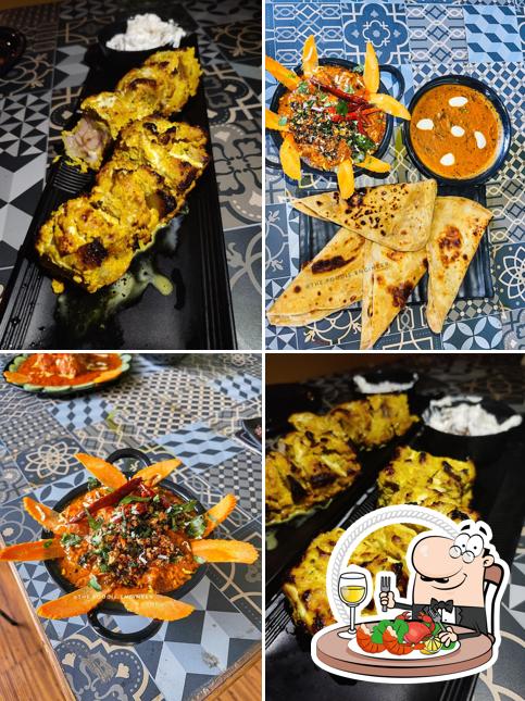 Order seafood at Black Berry Lounge