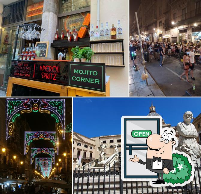 Gli esterni di Maqueda Bistrot