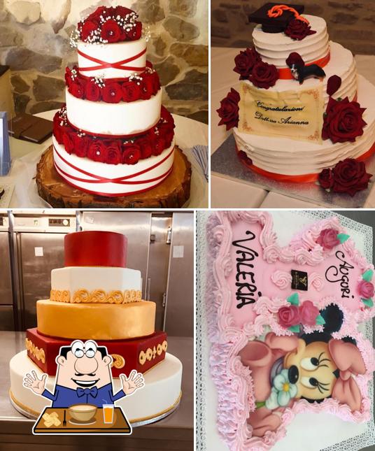 Cibo al Pasticceria Le Quattro Porte di Guidubaldi snc