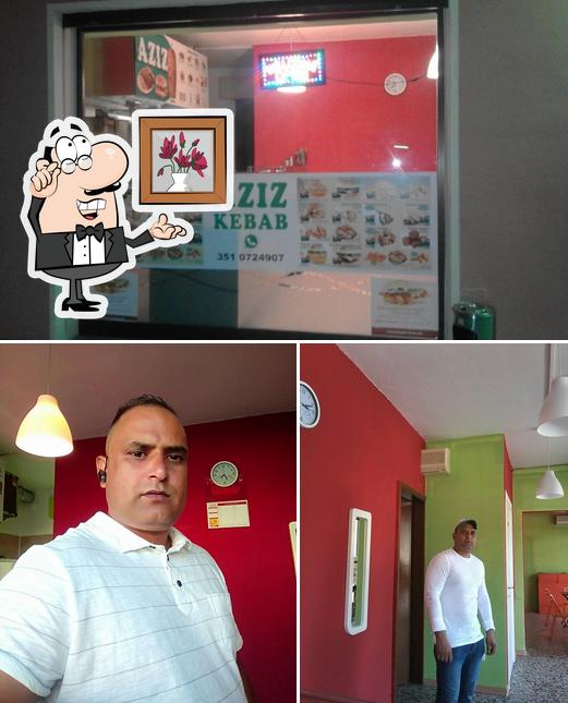 Siediti a un tavolo di Aziz kebab