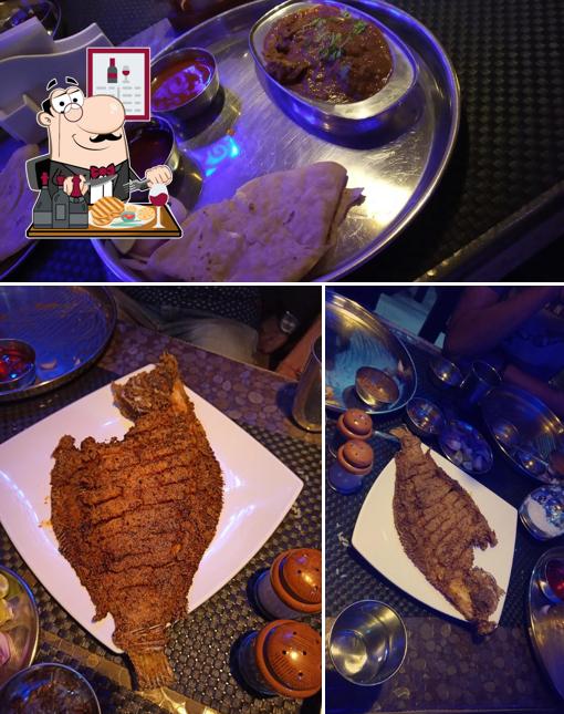 Get meat dishes at Karwari Katta Seafood Restaurant Belagavi