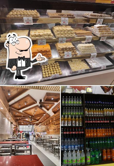 The image of Lovely Sweets & Bakers - Sweet Shop’s interior and beverage