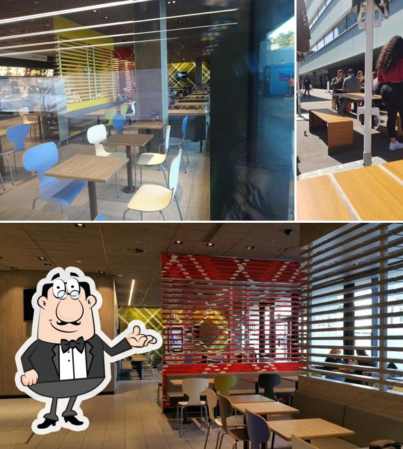 Gli interni di McDonald’s