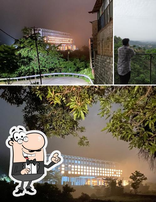 The exterior of Music Food Cafe