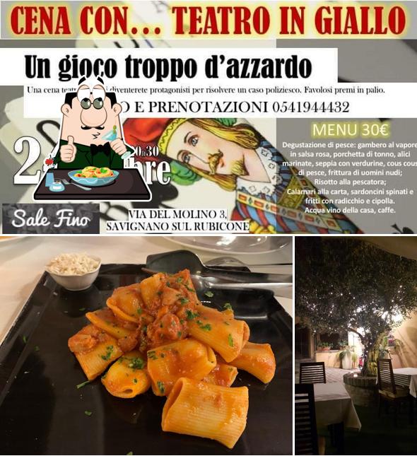 Platti al Ristorante Sale Fino