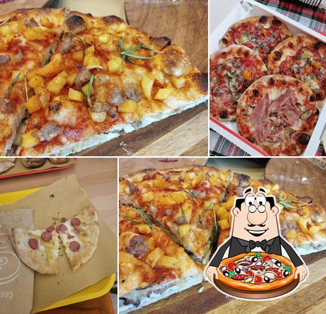 Ordina tra le molte varianti di pizza
