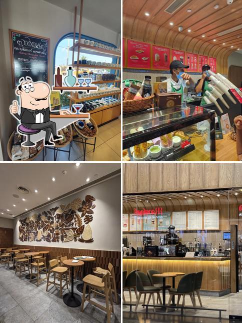 Check out how Starbucks looks inside