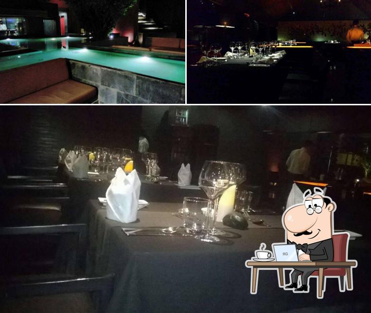 Check out how Stone Water Grill looks inside