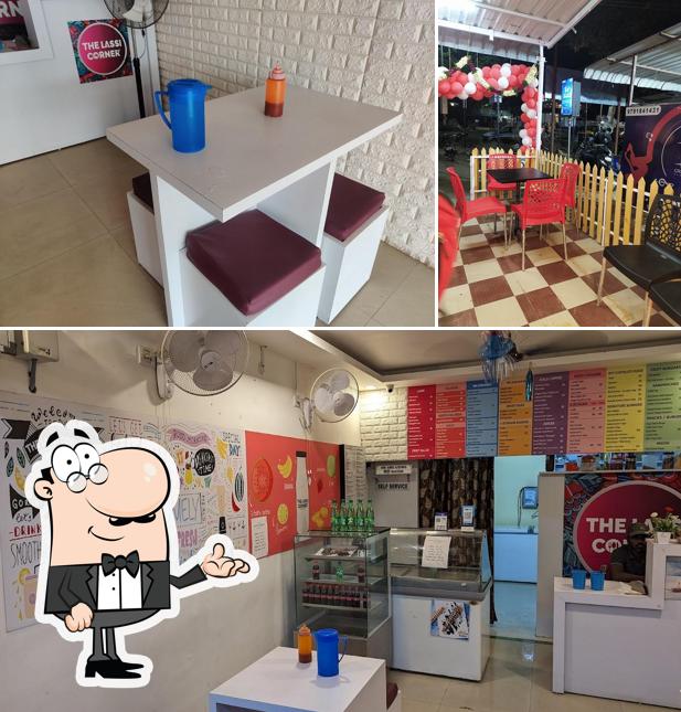 The interior of The Lassi Corner