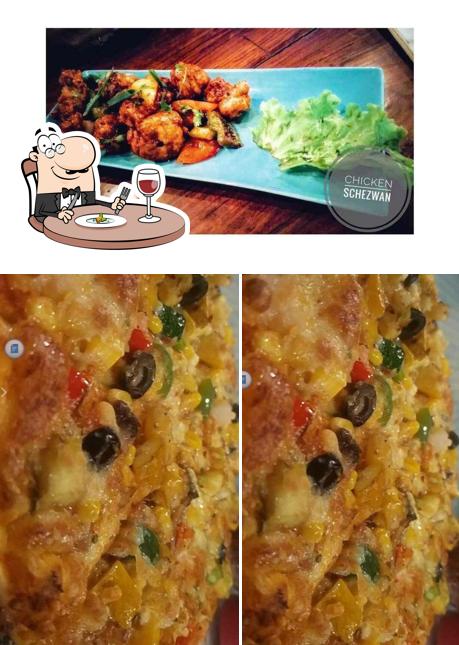 Food at The Snook House Cafe