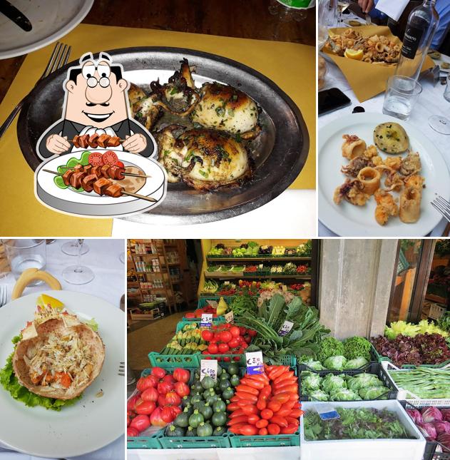 Platti al Trattoria Al Ponte di Borgo