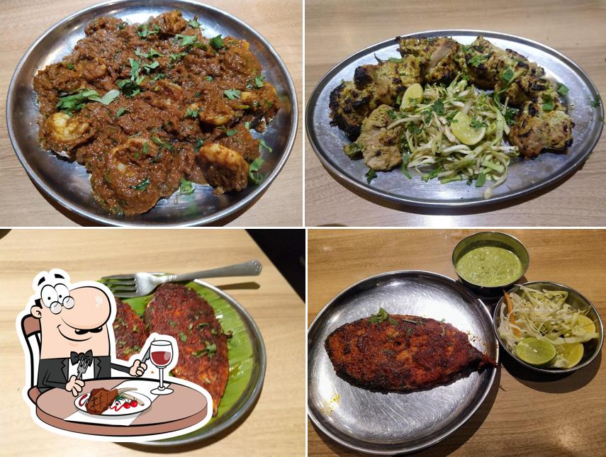 Pick meat meals at Konkan Swad Gomantak Food Seafood Speciality Andheri East